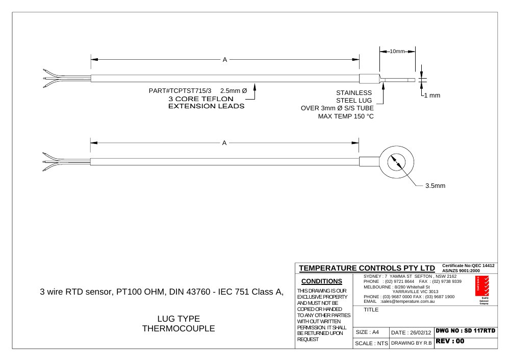 First page of SD 117 RTD