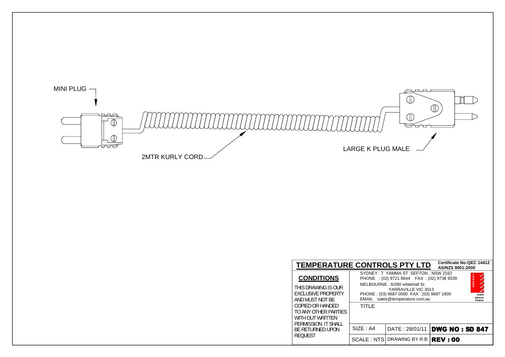 First page of SD 847