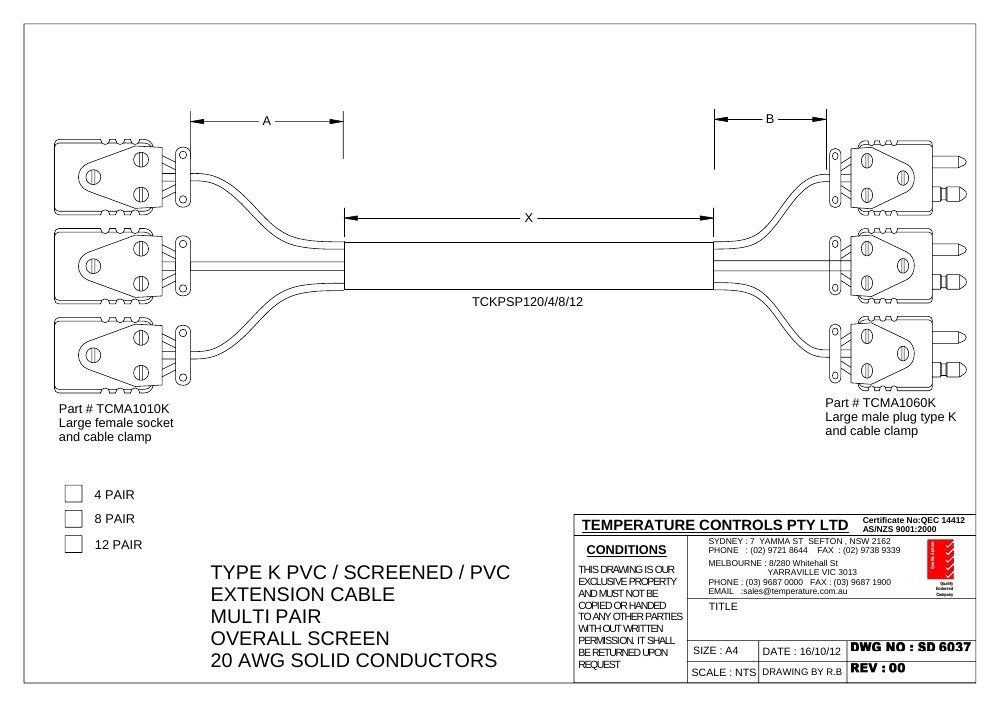 First page of SD 6037