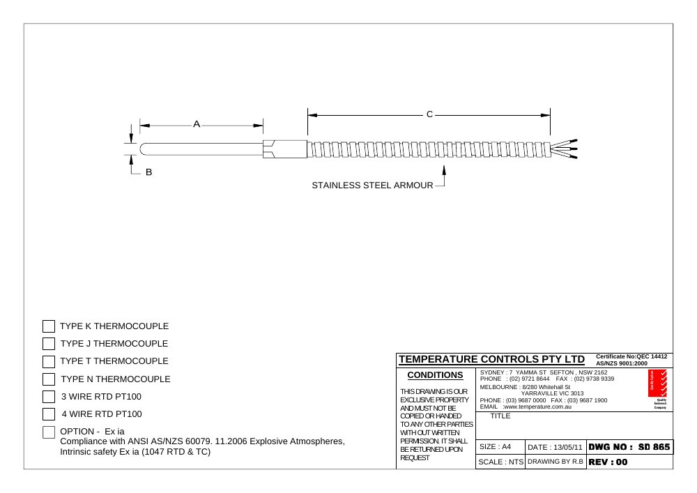 First page of SD 865