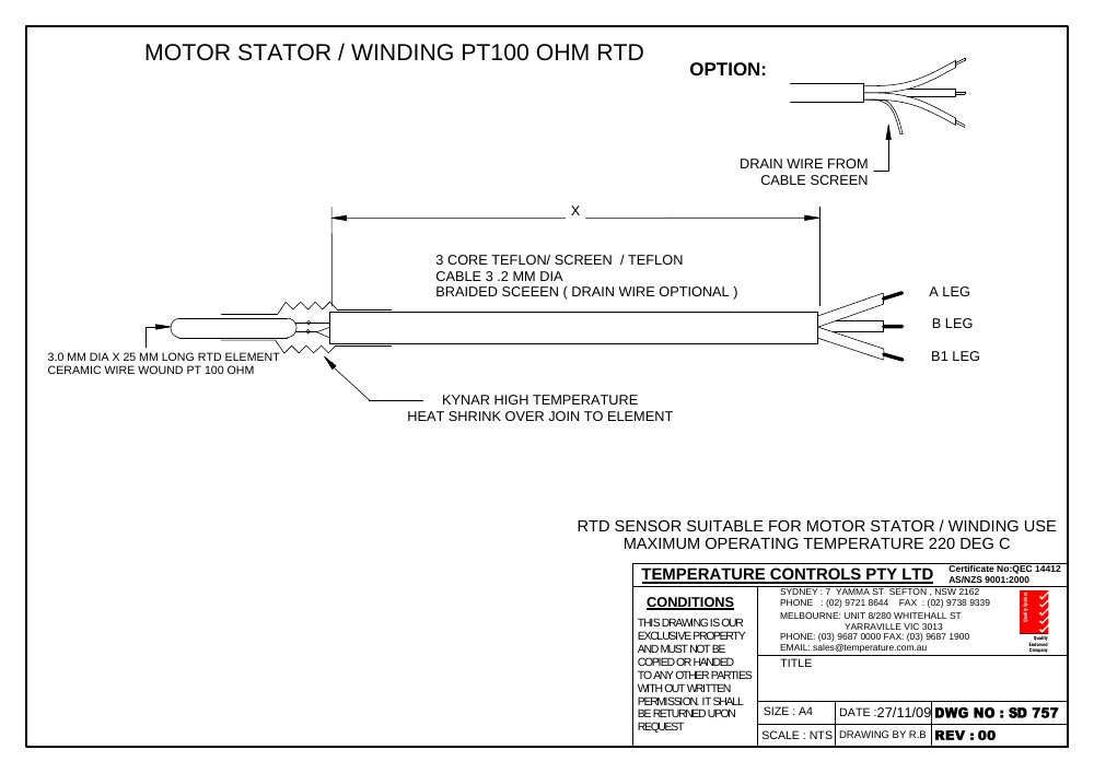 First page of SD 757