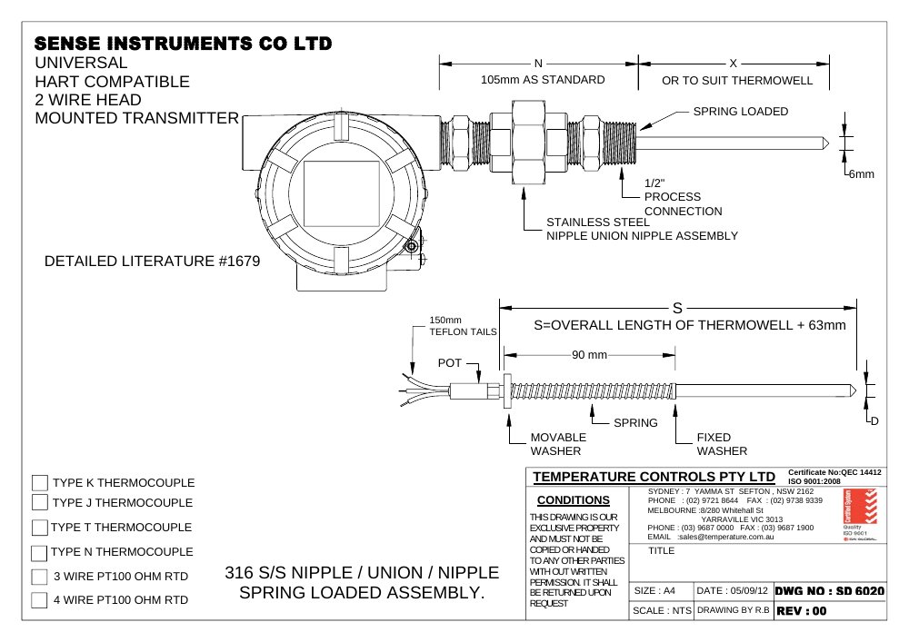 First page of SD 6020