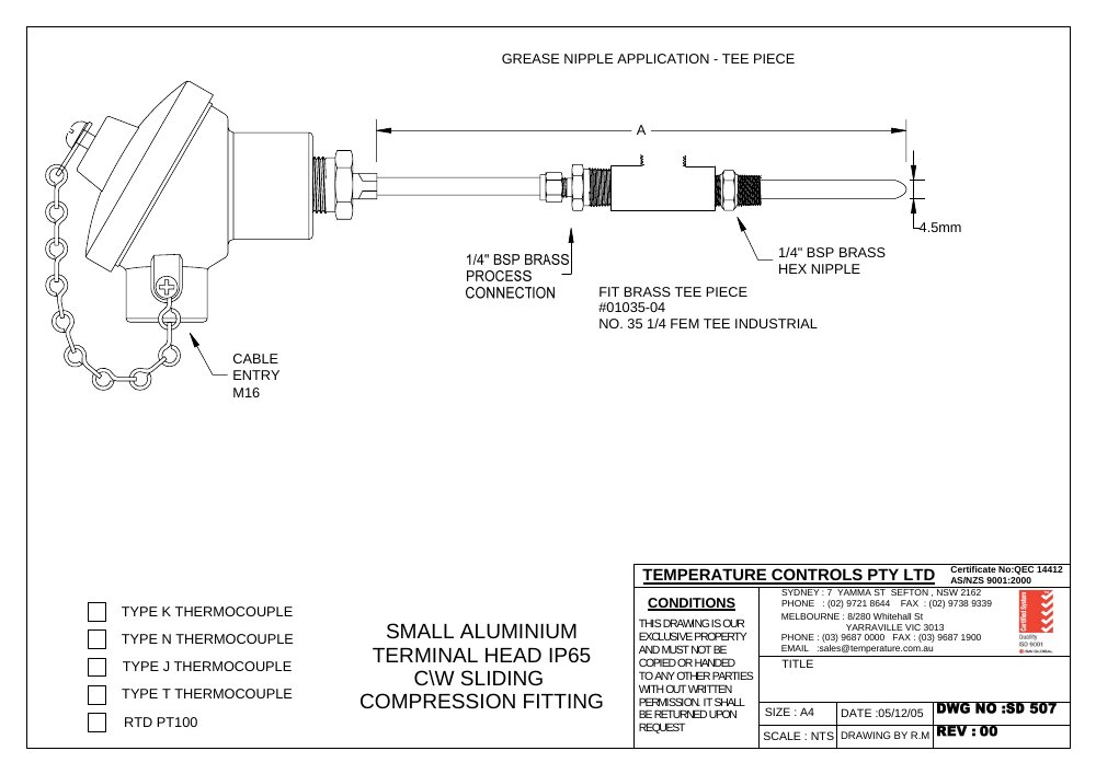 First page of SD 507