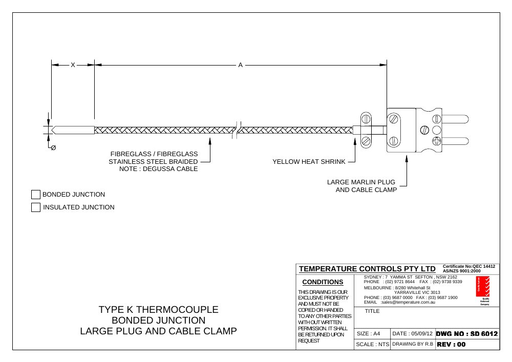 First page of SD 6012