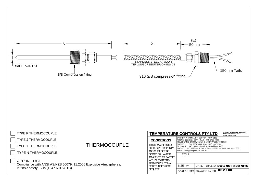 First page of SD 878TC