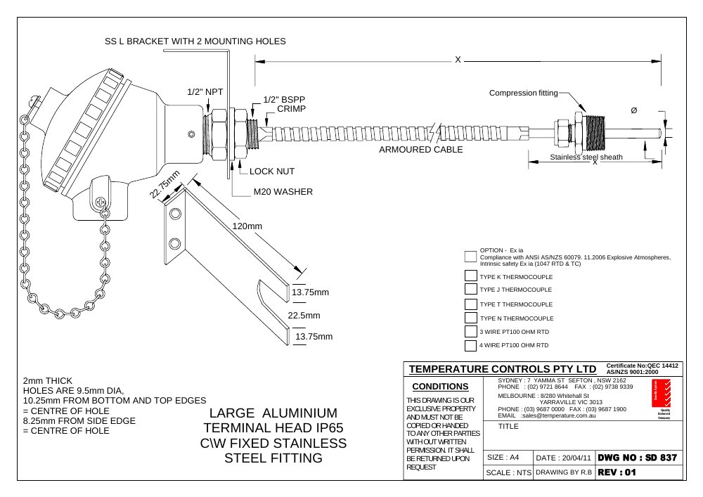 First page of SD 837