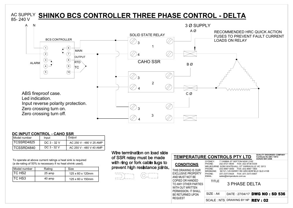 First page of SD 536