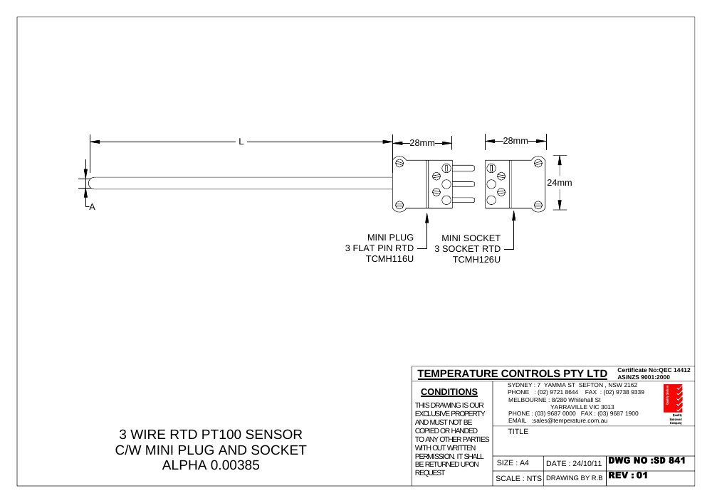 First page of SD 841