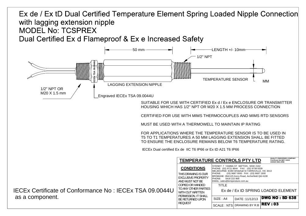First page of SD 638