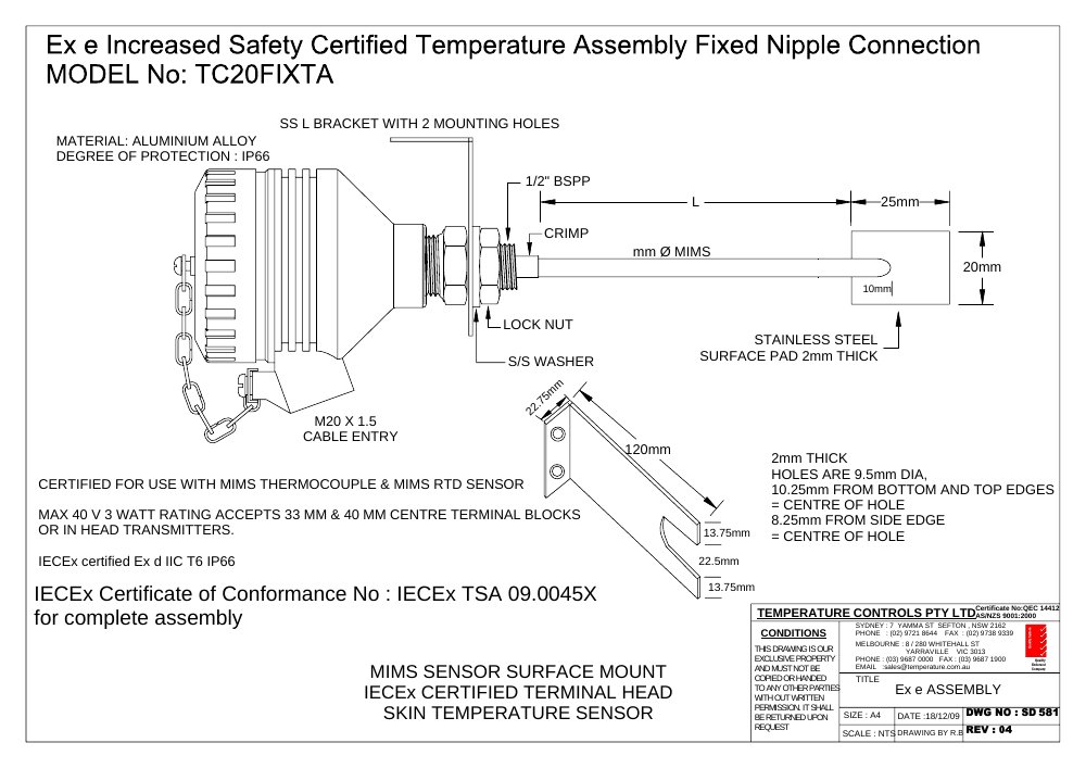 First page of SD 581