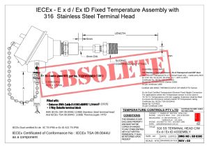 First page of SD 838C - OBSOLETE