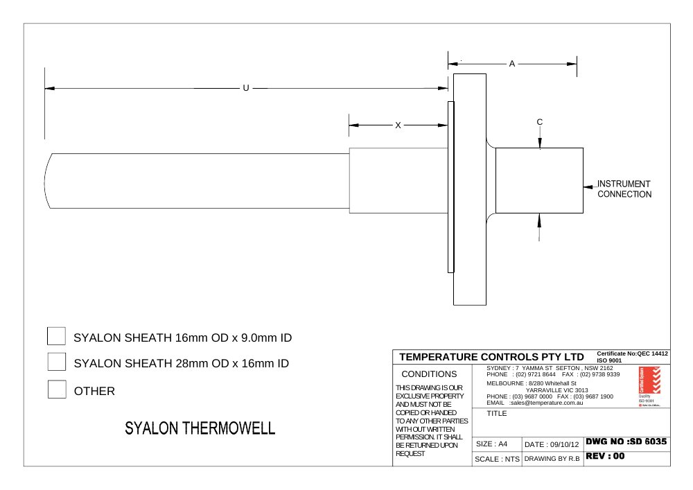 First page of SD 6035