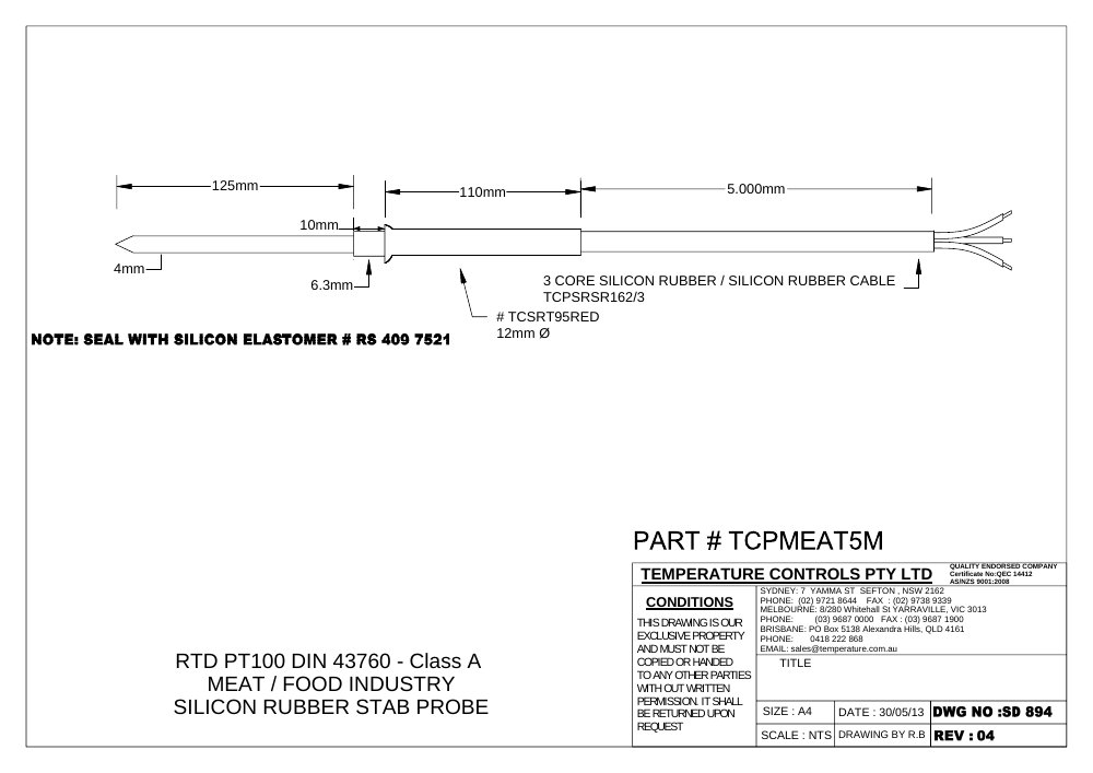 First page of SD 894