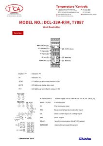 First page of