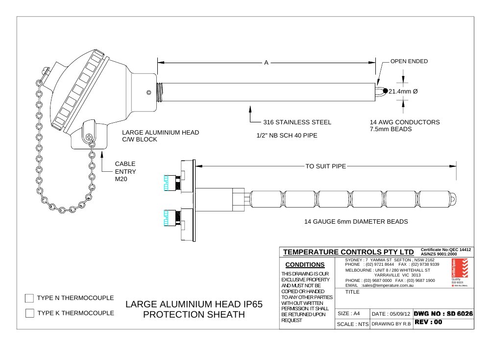 First page of SD 6026