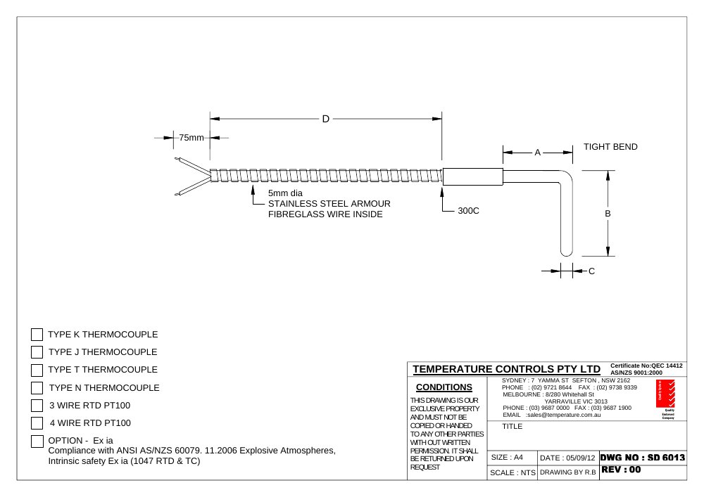First page of SD 6013