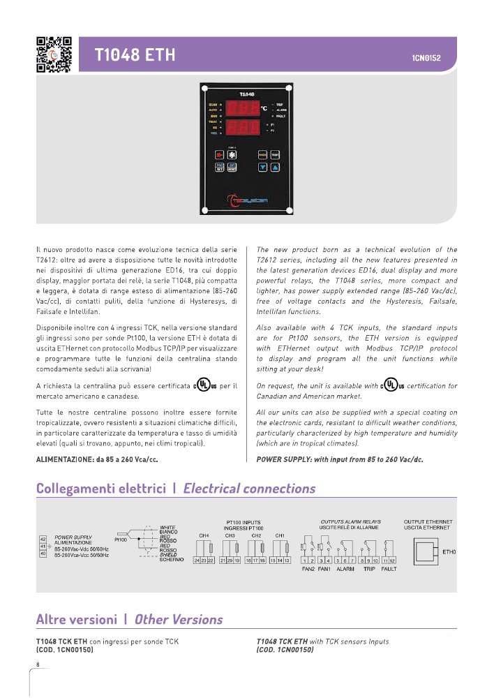 First page of CAT T1048 ETH