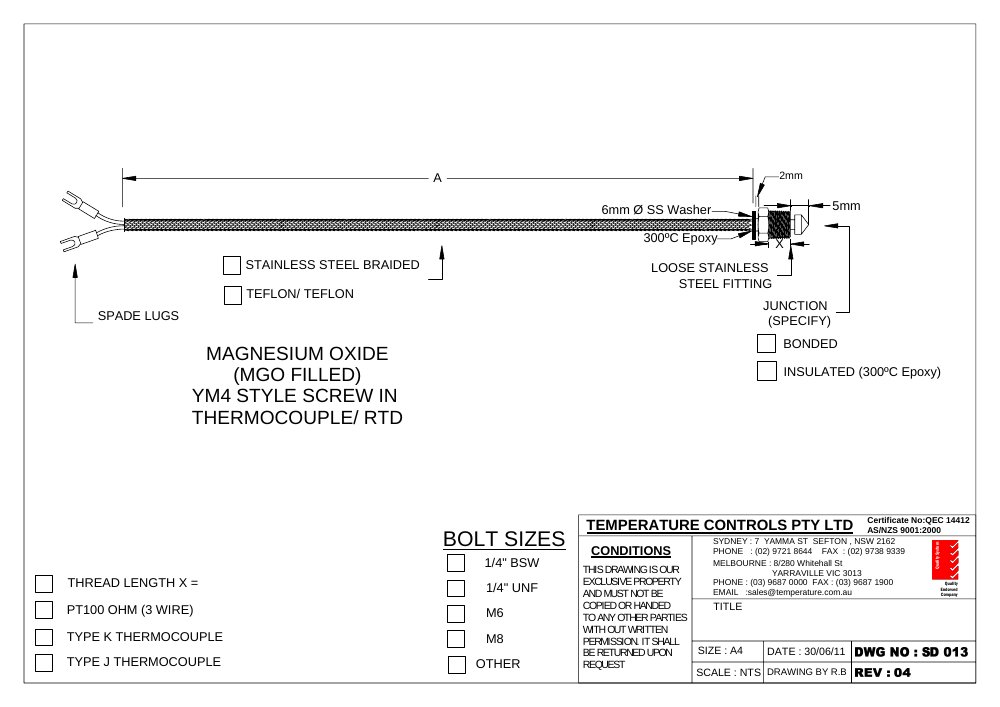 First page of SD 013
