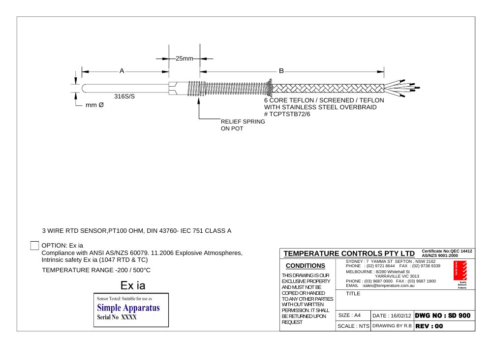 First page of SD 900