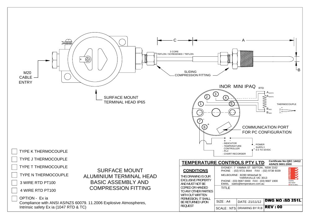 First page of SD 251L