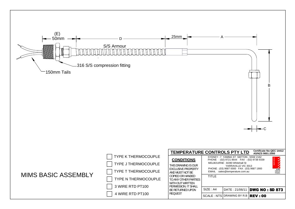 First page of SD 873