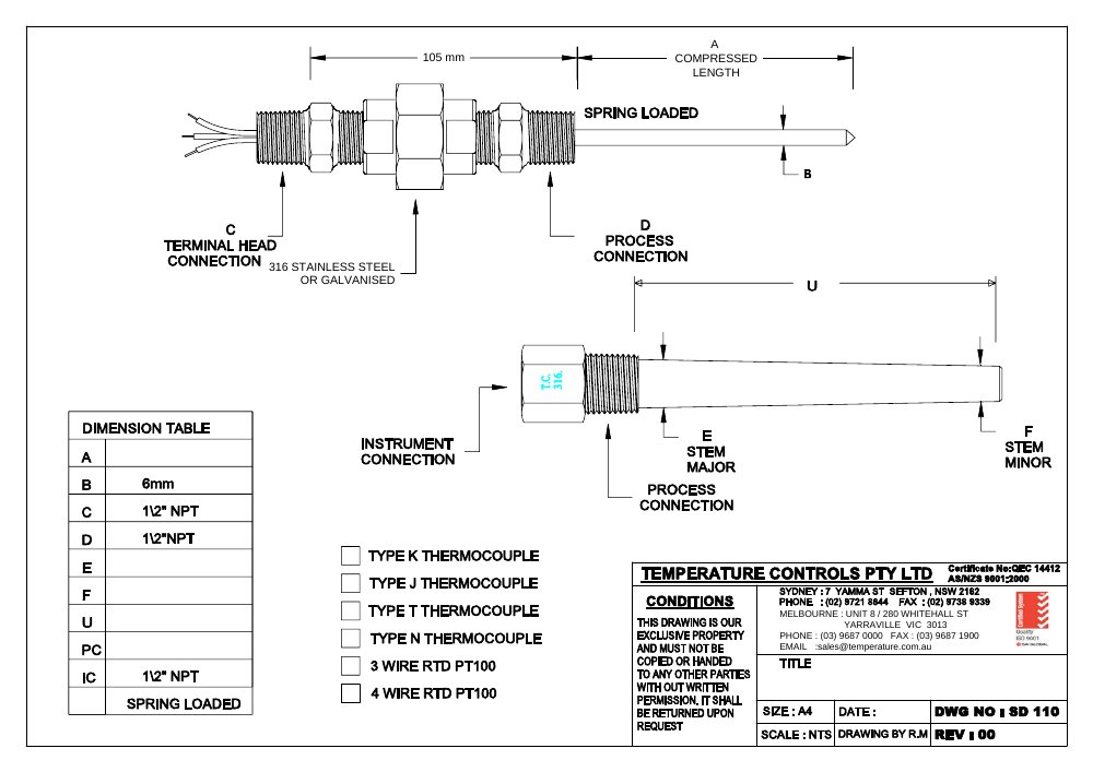 First page of SD 110