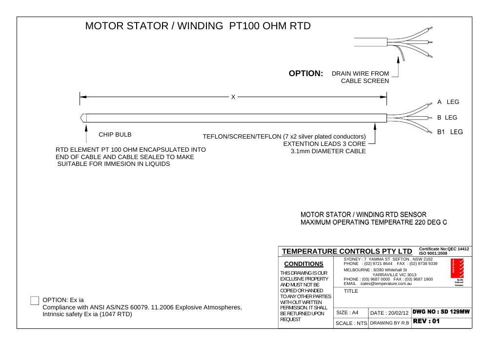 First page of SD 129MW