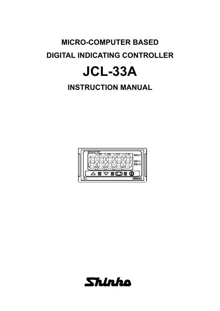 First page of