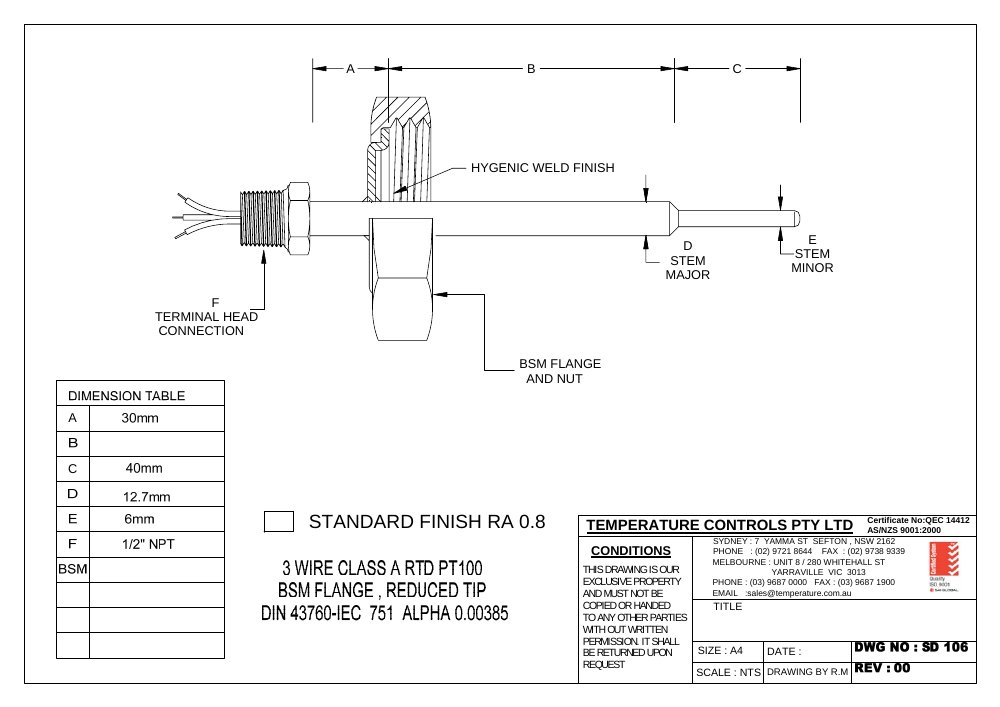 First page of SD 106