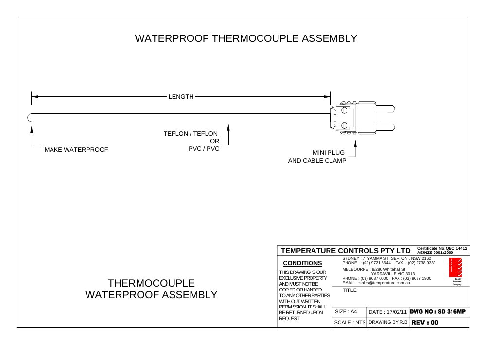 First page of SD 316MP