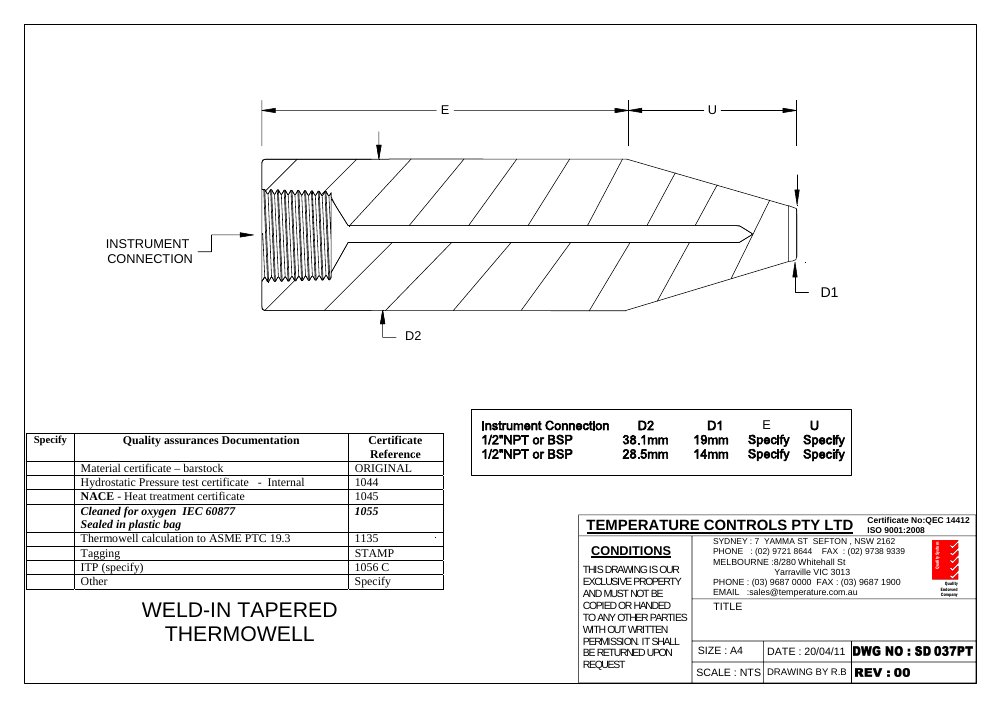 First page of SD 037PT