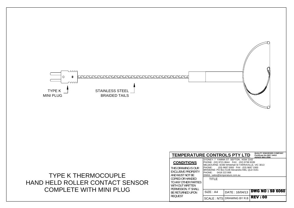First page of SD 6060