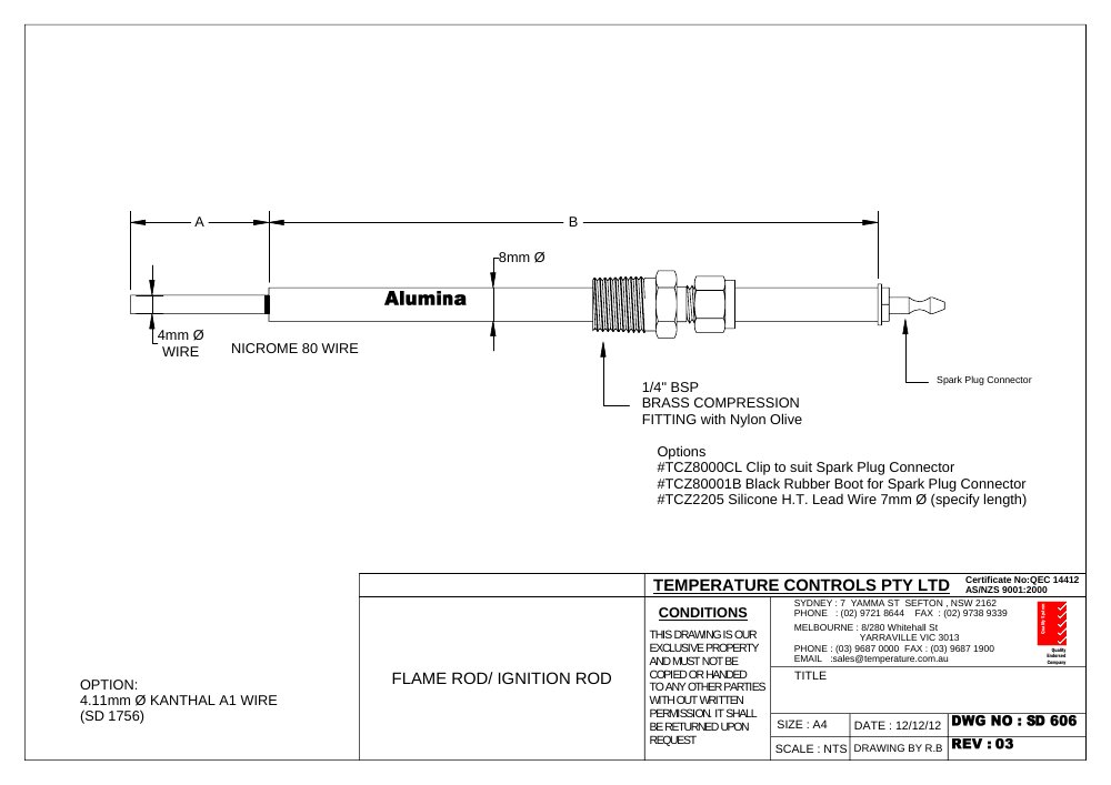 First page of SD 606