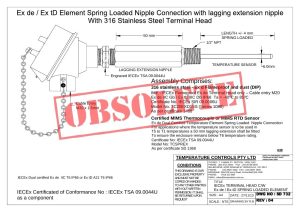 First page of SD 732 - OBSOLETE