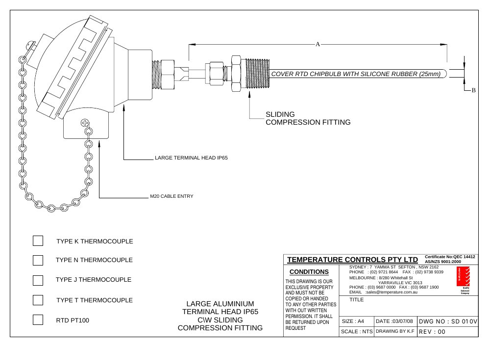 First page of SD 010V