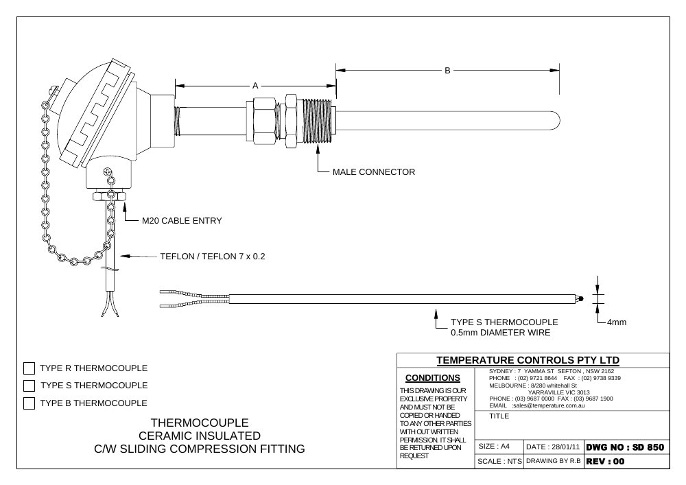 First page of SD 850