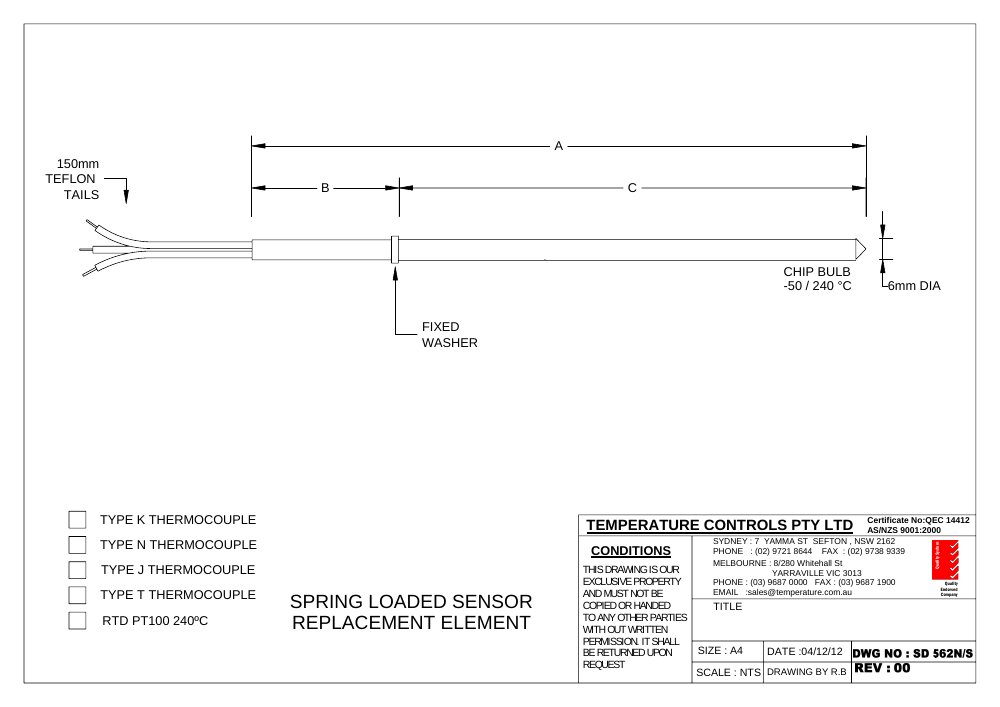 First page of SD 562N-S