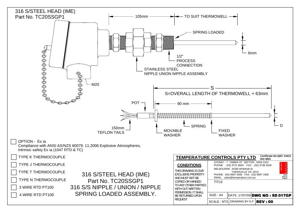 First page of SD 017GP