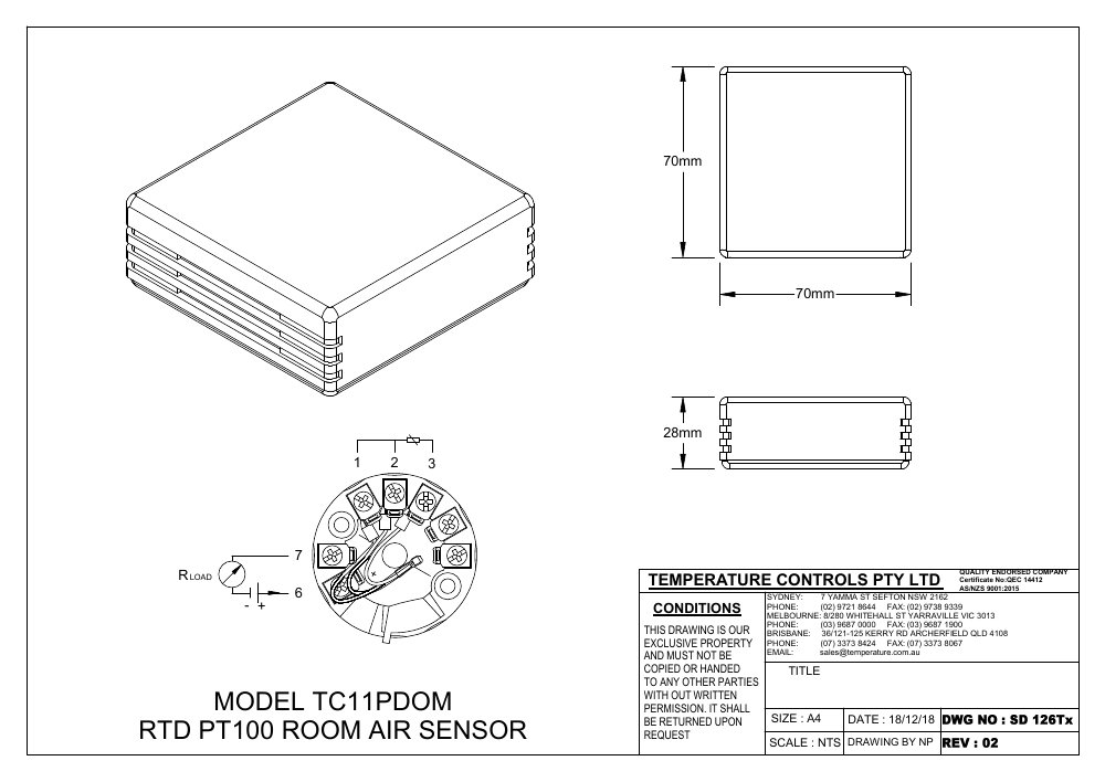 First page of SD 126TX