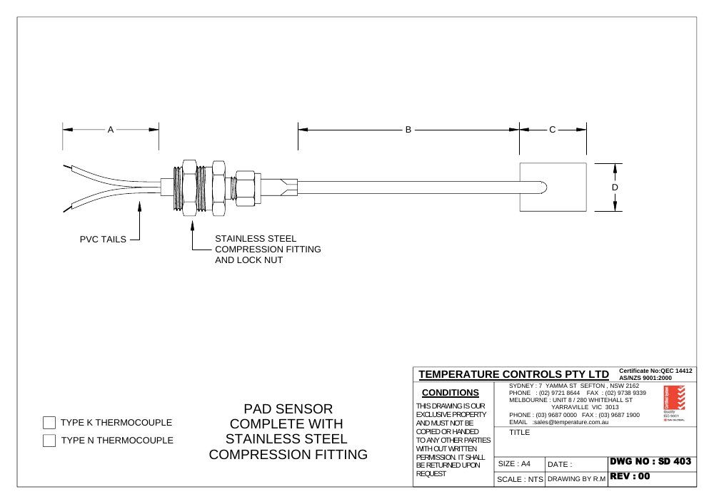 First page of SD 403